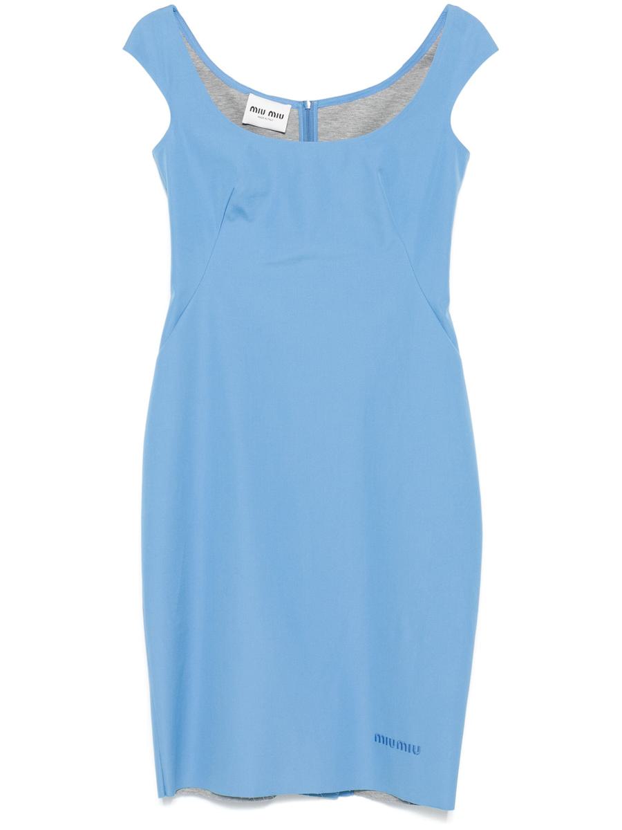 Miu Miu Poplin Mini Dress