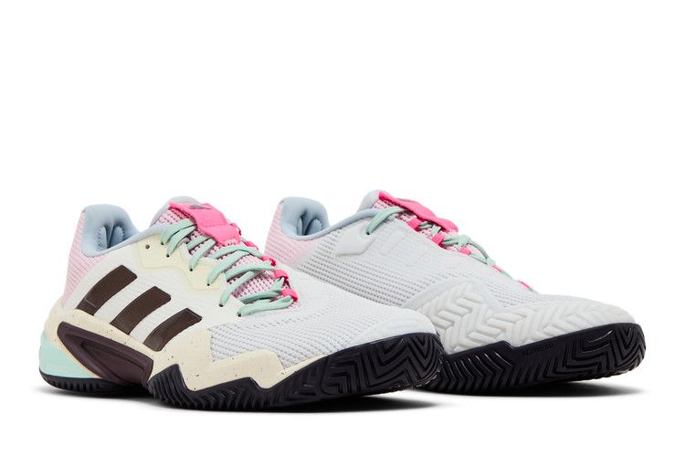 adidas Barricade 13 Blanc Cristal Aurora Met. Vert Semi Étincelle