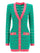 Balmain Two-Tone Knit Dress
