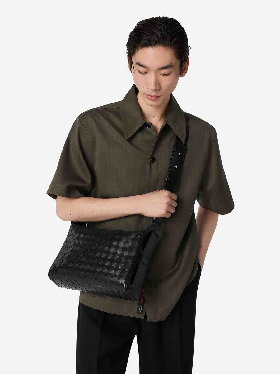 Bottega Veneta Intrecciato Tribeca Crossbody