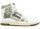 Bandana haut haut Amiri Skel blanc olive