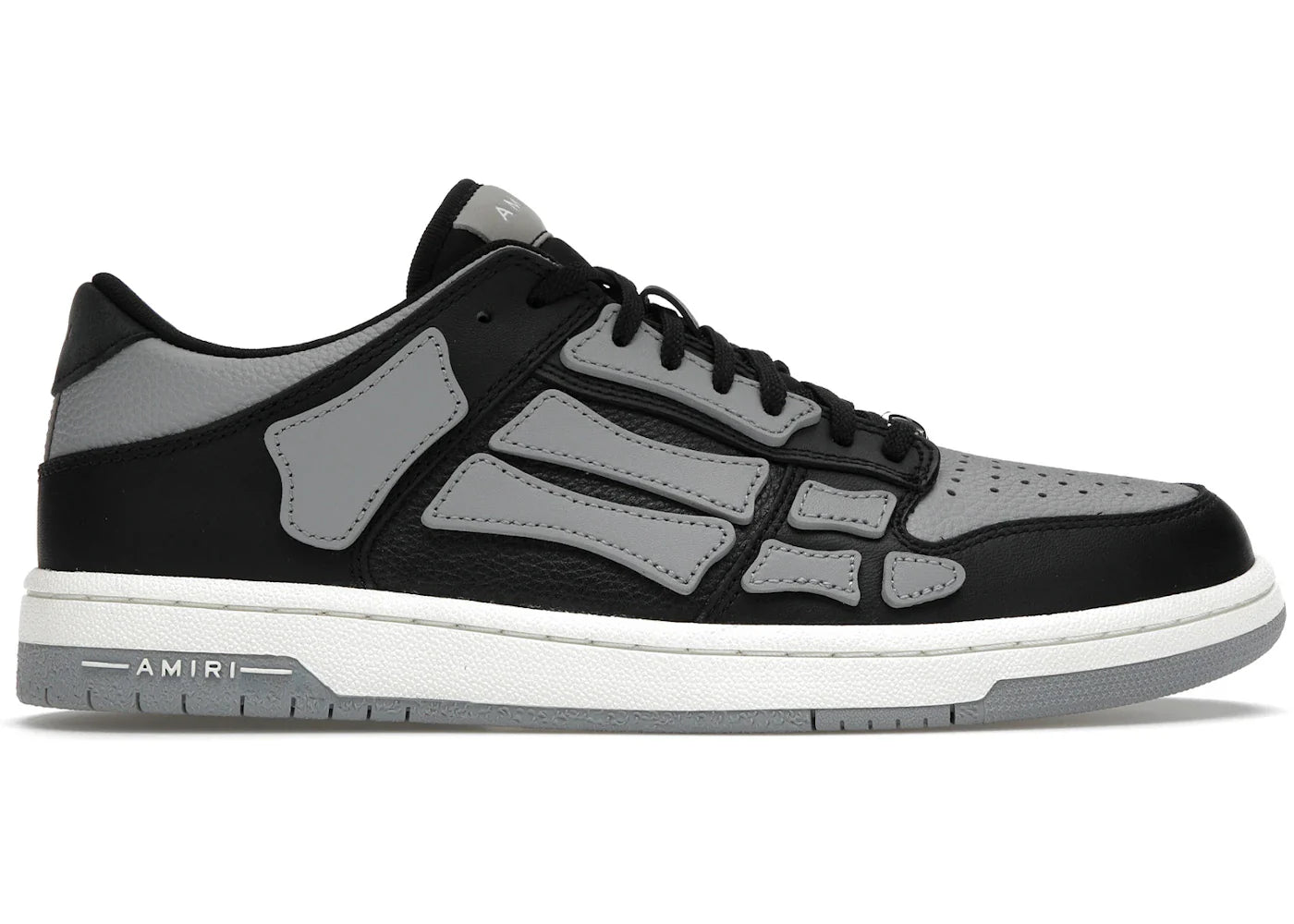 Amiri Skel Top Low Noir Gris