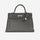 Hermès Kelly 35 - Graphite Clemence | Palladium Hardware