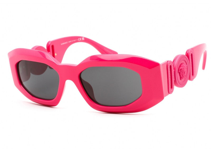 Lunettes de soleil Versace Maxi Medusa Biggie rose vif