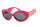 Lunettes de soleil ovales Versace Medusa Biggie rose vif
