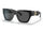 Lunettes de soleil carrées Versace noires