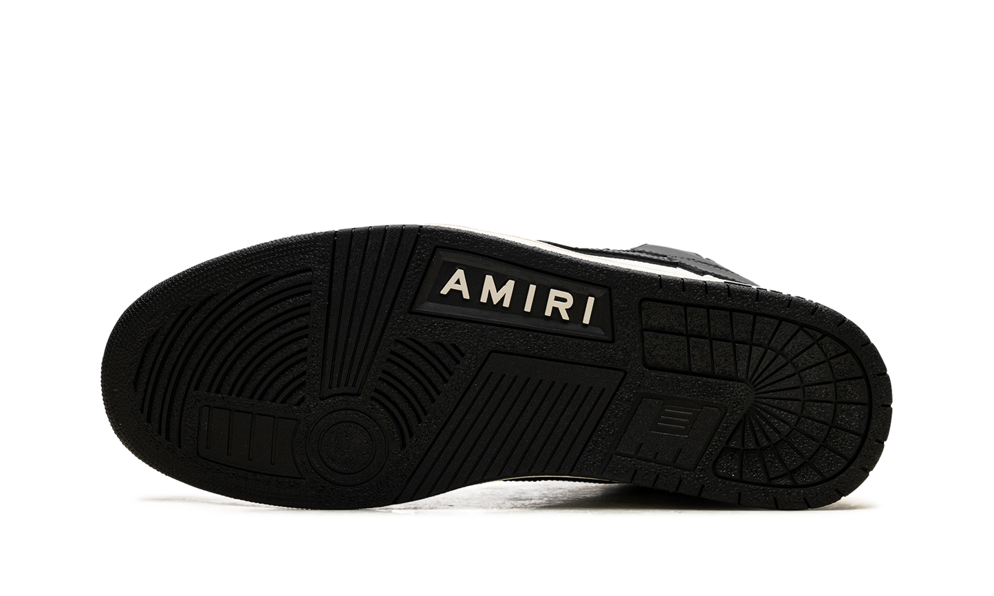 Amiri Skel Top Hi Blanc Noir