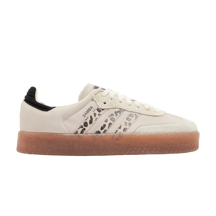 adidas Sambae Leopard Blanc cassé (Femme)