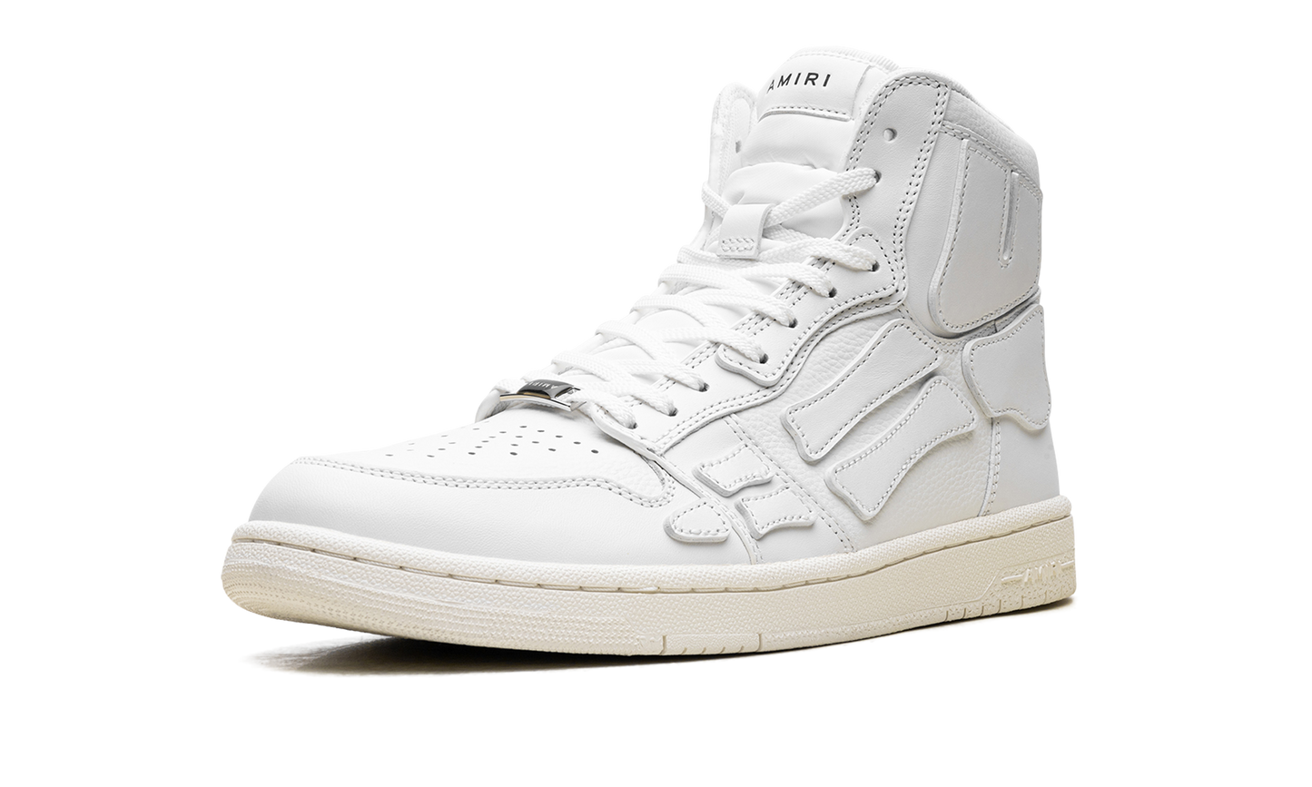 Amiri Skel Top Hi Triple Blanc
