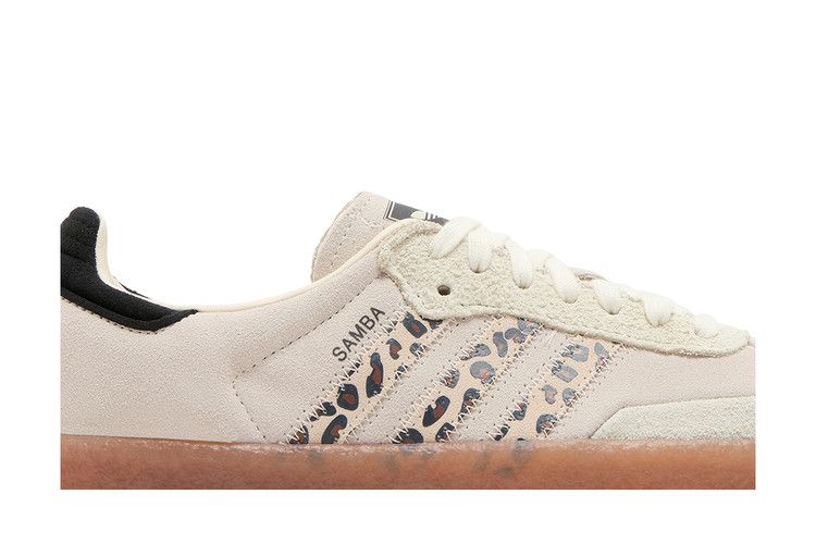 adidas Sambae Leopard Blanc cassé (Femme)