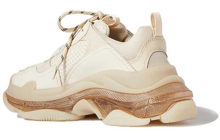 Balenciaga Triple S Clear Sole Blanc cassé