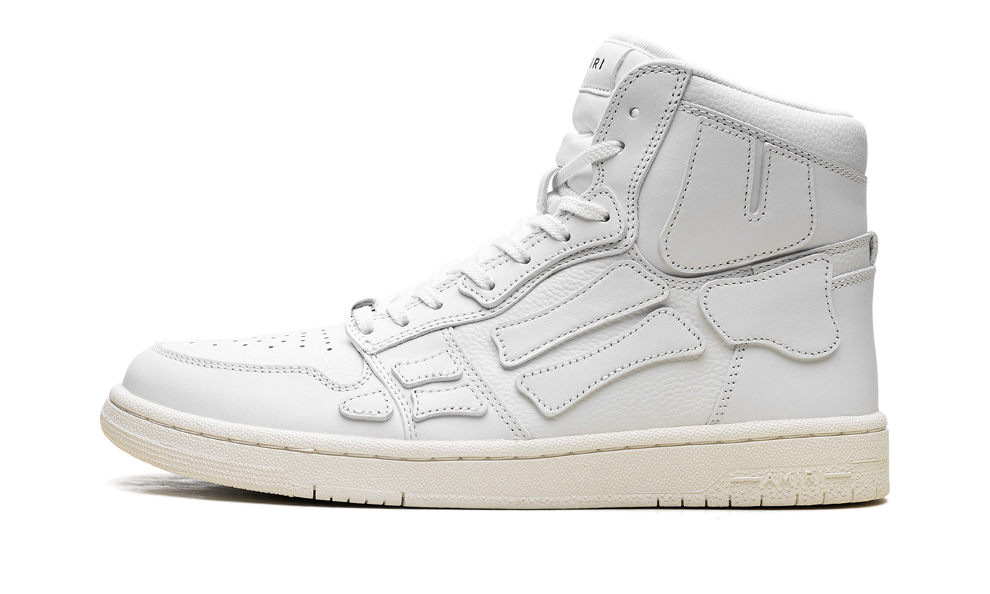 Amiri Skel Top Hi Triple Blanc