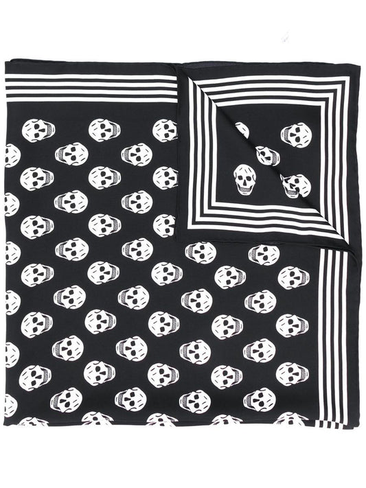 Alexander McQueen Skull Silk Scarf