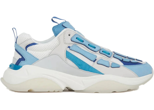 Amiri Bone Runer Bleu Néon Blanc