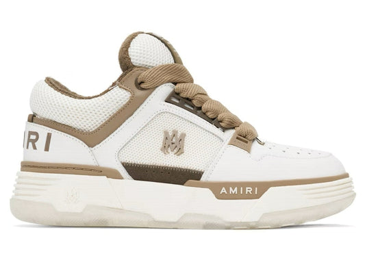 Amiri Ma-1 Blanc Marron