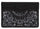 Porte-cartes bandana Amiri Pebbled noir