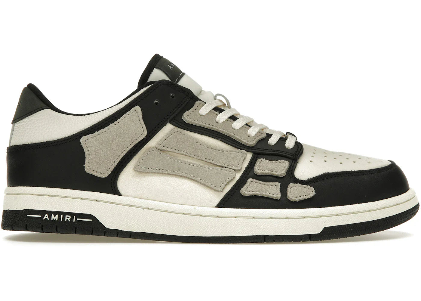 Amiri Skel Low Top Low Noir Albâtre