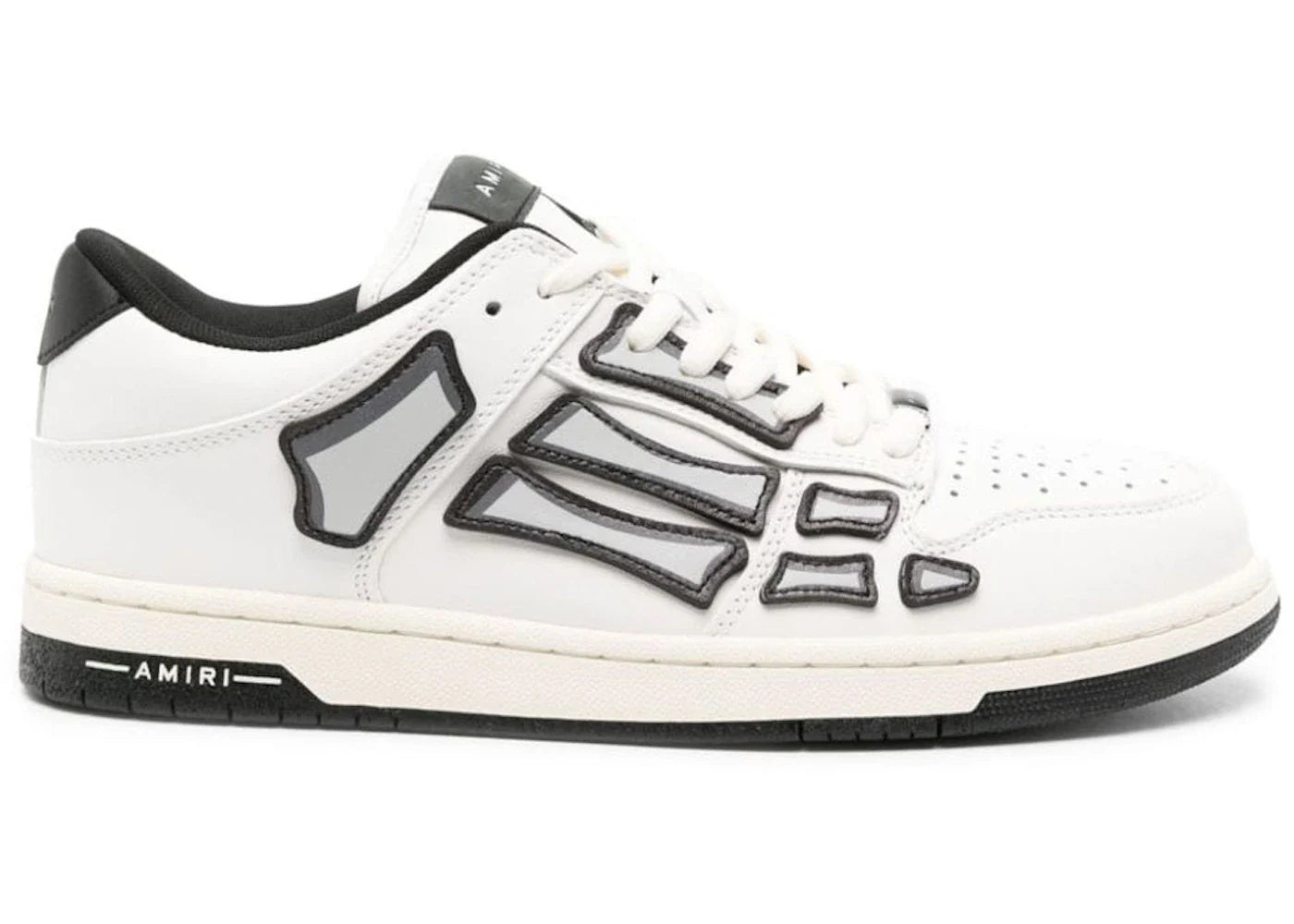 Amiri Skel Low Top Blanc Noir