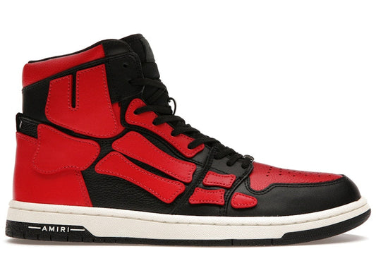 Amiri Skel Top Hi Noir Rouge Blanc