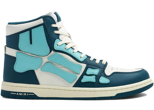 Amiri Skel Top Hi Bleu Ardoise