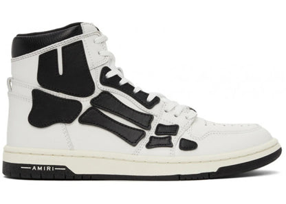 Amiri Skel Top Hi Blanc Noir