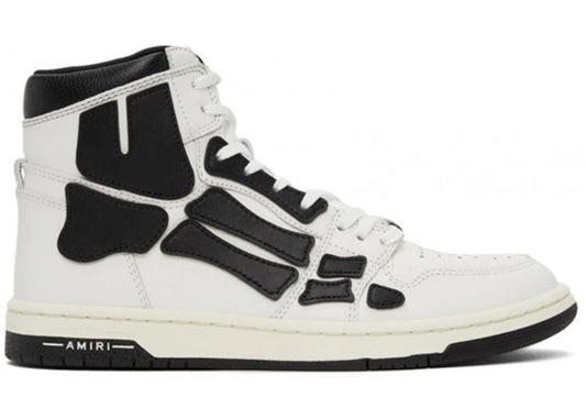 Amiri Skel Top Hi Blanc Noir