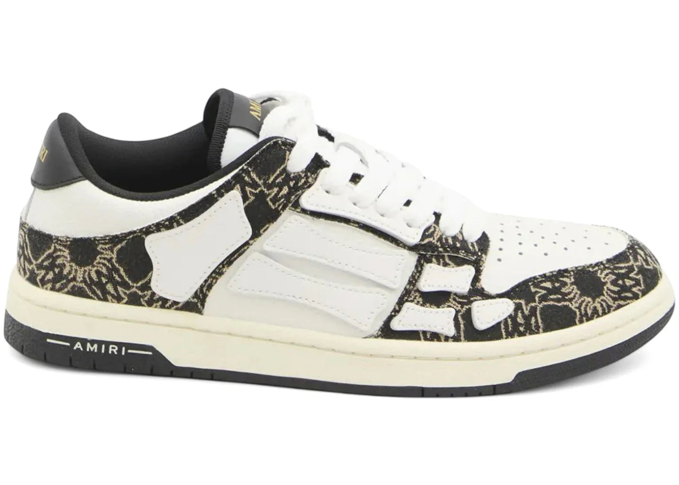 Amiri Skel Top Low Ma Quad Noir
