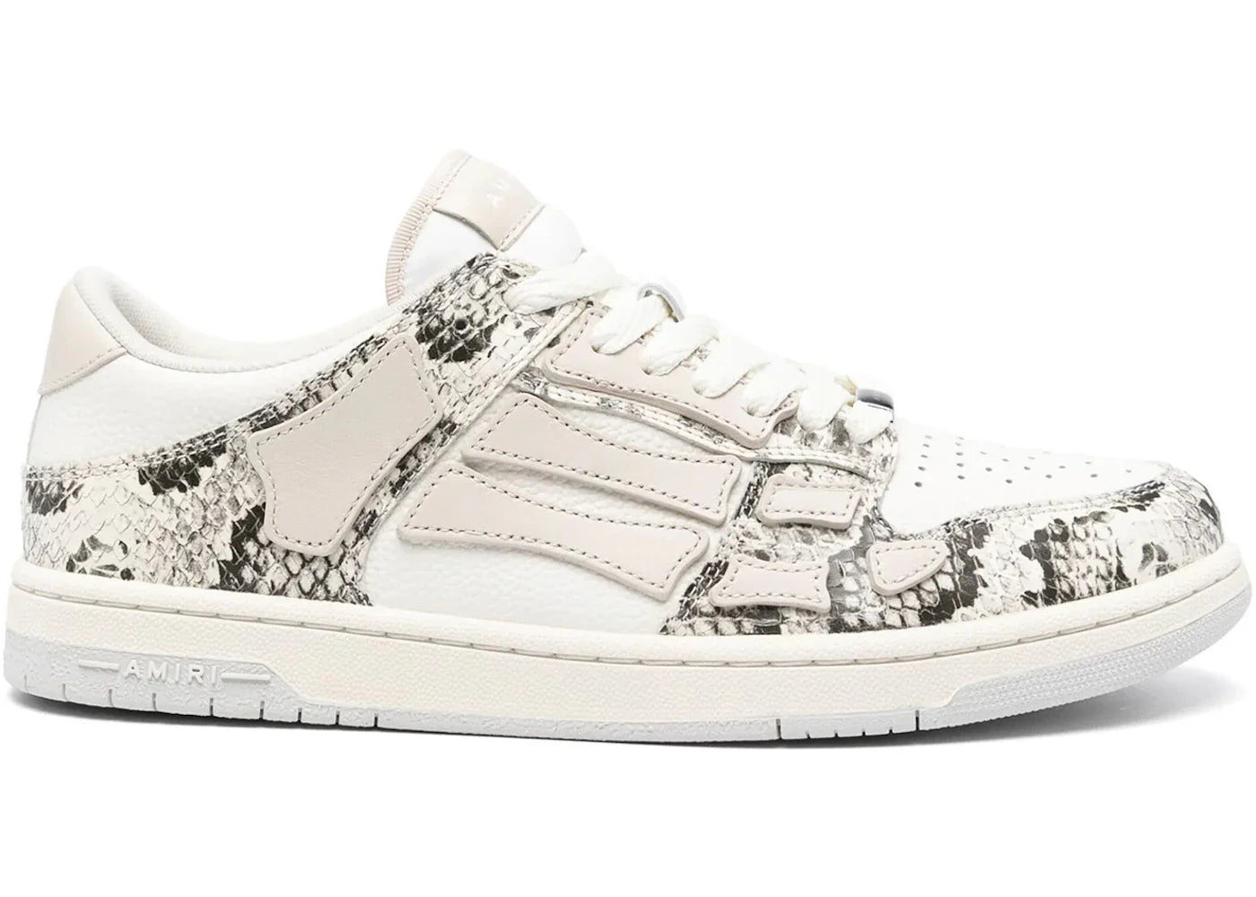 Amiri Skel Top Low Snake Albâtre