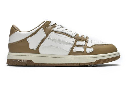 Amiri Skel Top Low Blanc Marron