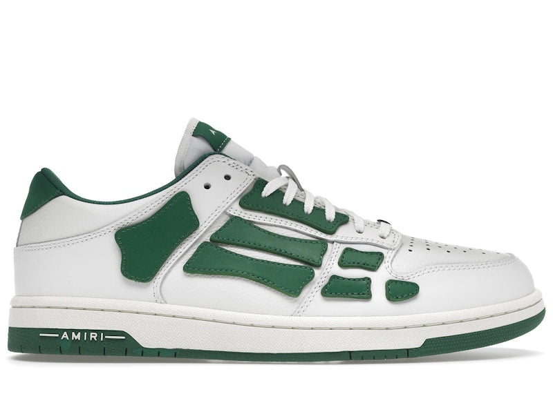 Amiri Skel Top Low Blanc Vert
