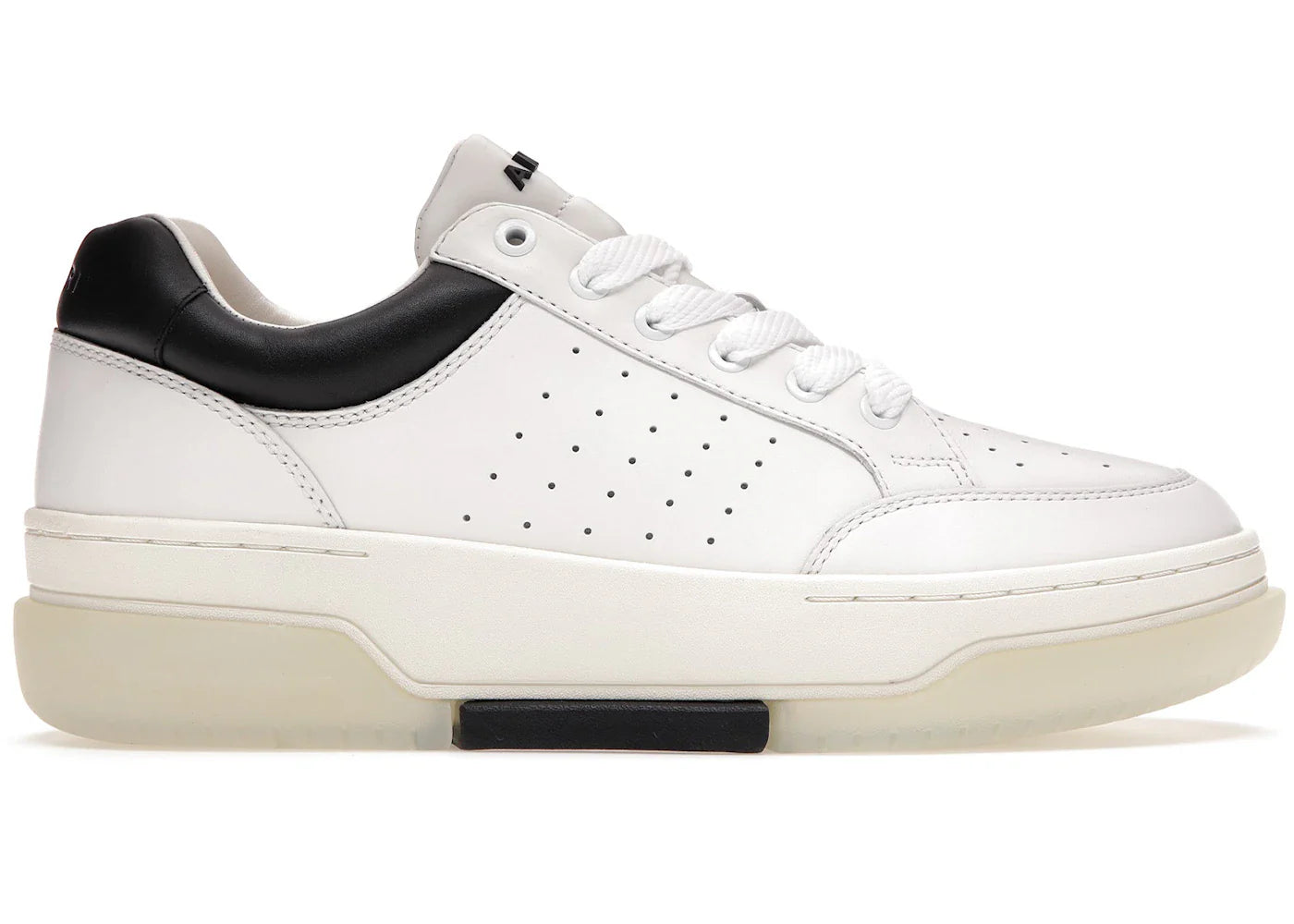 Amiri Stadium Low Blanc Noir