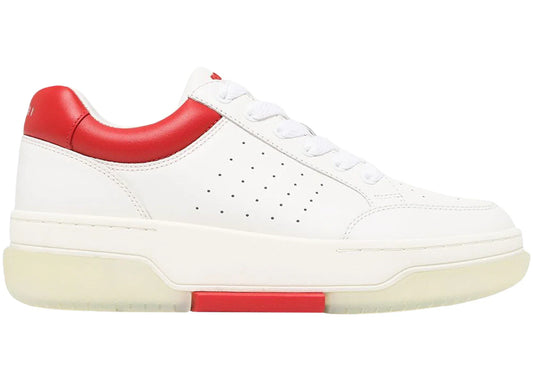 Amiri Stadium Low Blanc Rouge