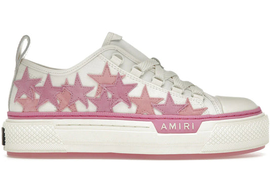 Amiri Star Low Blanc Rose (Femme)