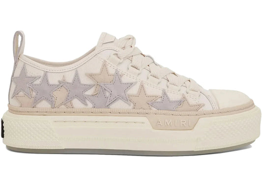 Amiri Stars Court Low Blanc Gris (Femme)