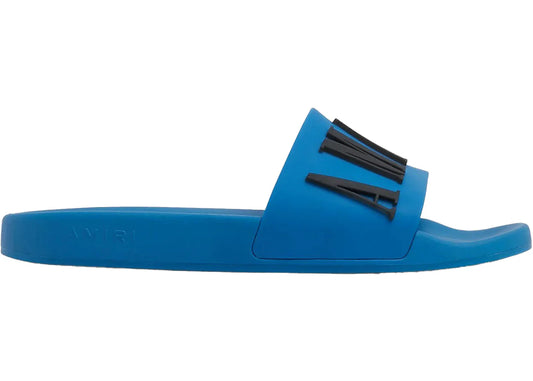 Toboggan de piscine Amiri Bleu Noir