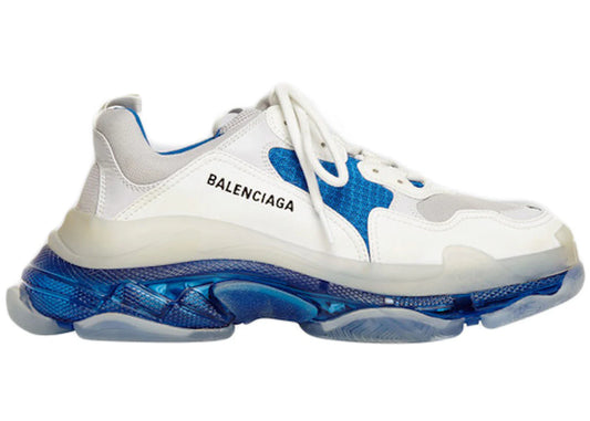 Balenciaga Triple S Clear Sole Bleu (Femme)