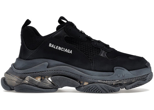 Balenciaga Triple S Clear Sole Noir