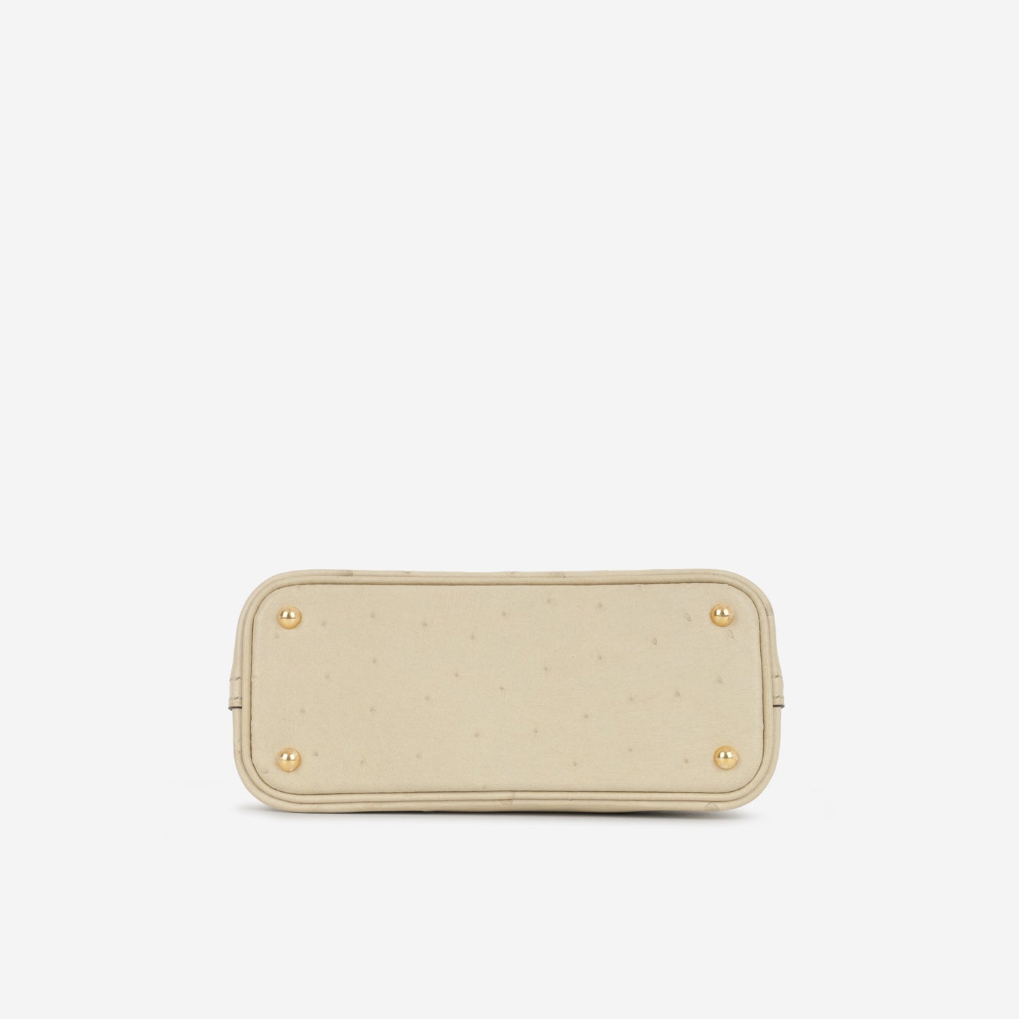 Hermès Bolide 1923 Mini - Parchemin Ostrich | Gold Hardware