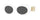 Lunettes de soleil ovales Versace Medusa Biggie blanches